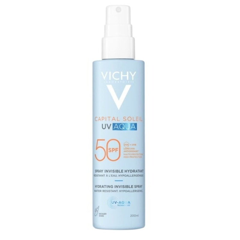 VICHY CAPITALSOLEIL UV AQUA sprej SPF50 200ml