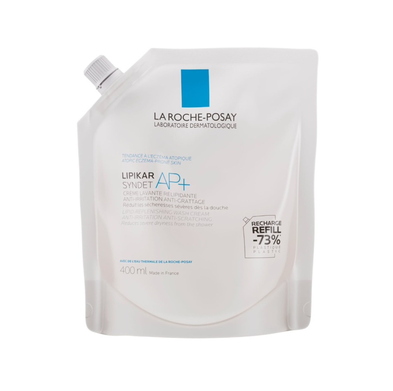 La Roche-Posay Lipikar Syndet AP+ čisticí krémový gel – refill 400 ml