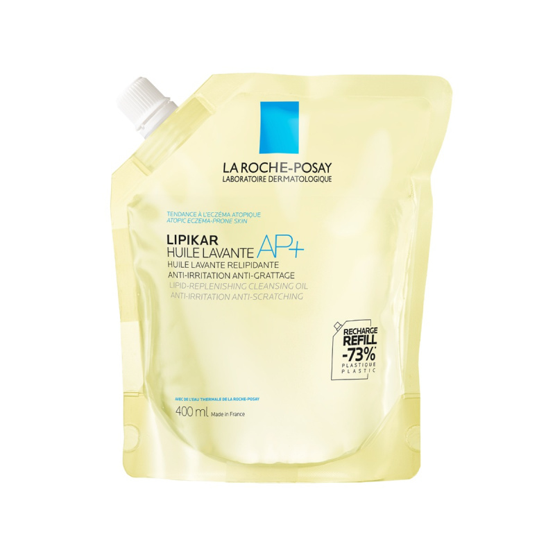 LA ROCHE-POSAY Lipikar Sprchový olej AP+ Náhradní náplň 400 ml