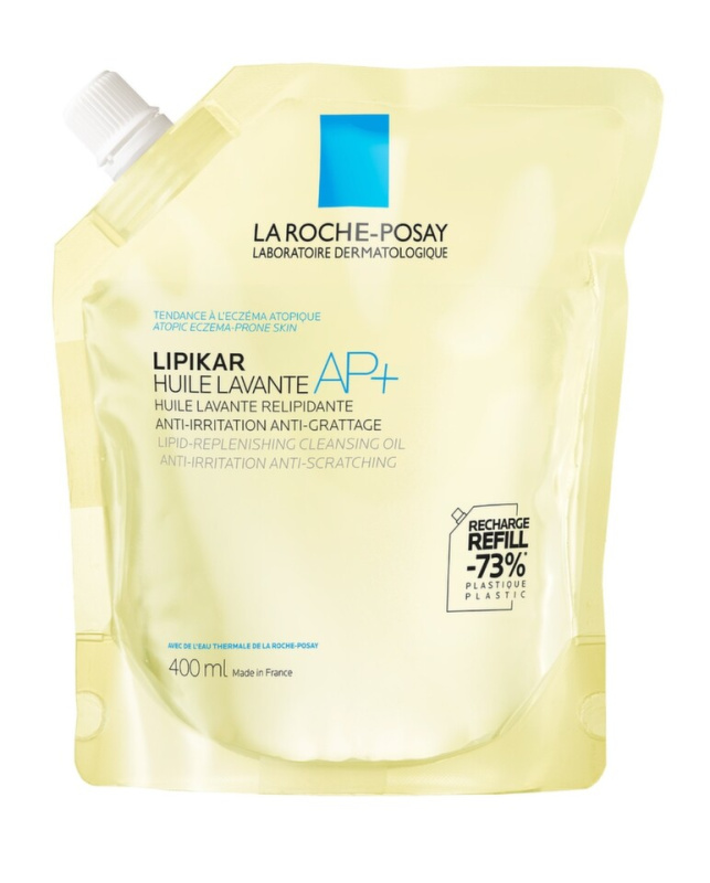 LA ROCHE-POSAY Lipikar Sprchový olej AP+ Náhradní náplň 400 ml