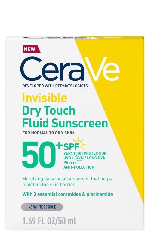 CeraVe Zmatňující opalovací fluid SPF50+ 50 ml