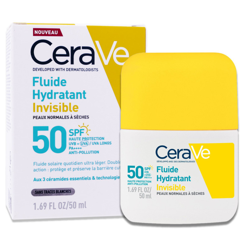 CeraVe Hydratační opalovací fluid SPF50+ 50 ml