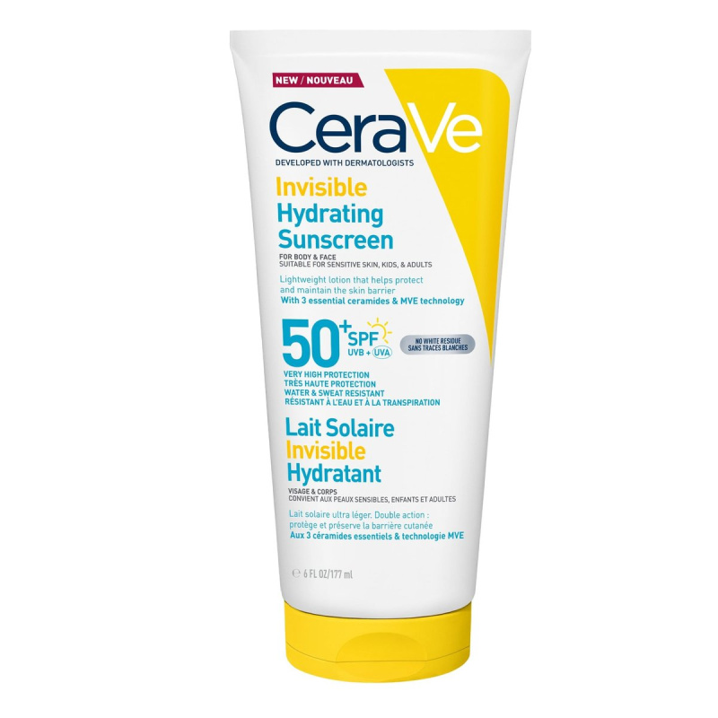 CeraVe Hydratační opalovací mléko SPF50+ 177 ml