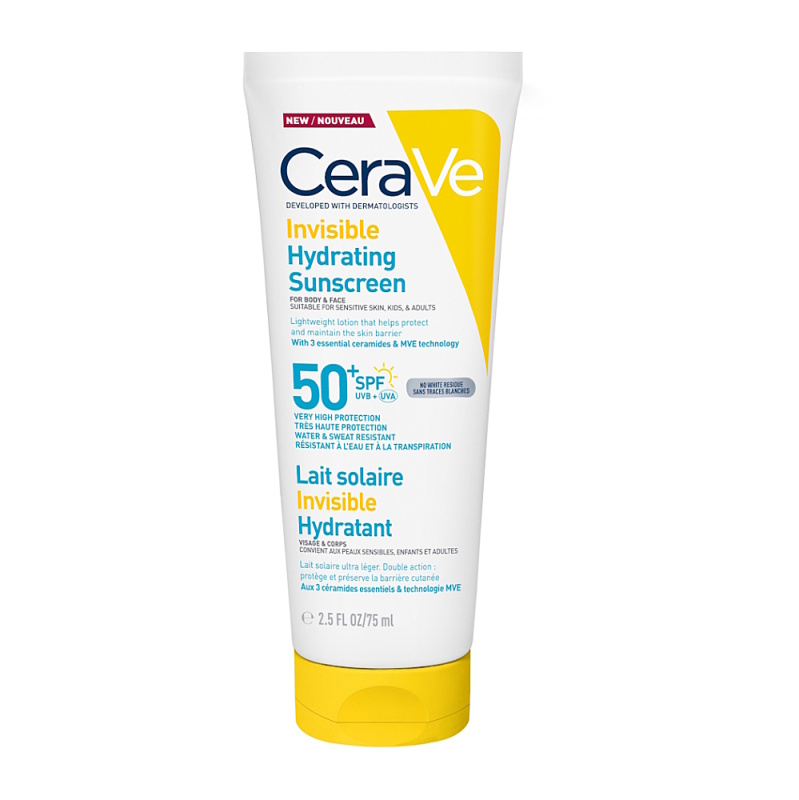 CeraVe Hydratační opalovací mléko SPF50+ 75 ml