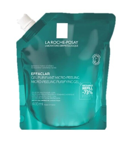 LA ROCHE-POSAY Effaclar Mikropeelingový gel náplň 400 ml