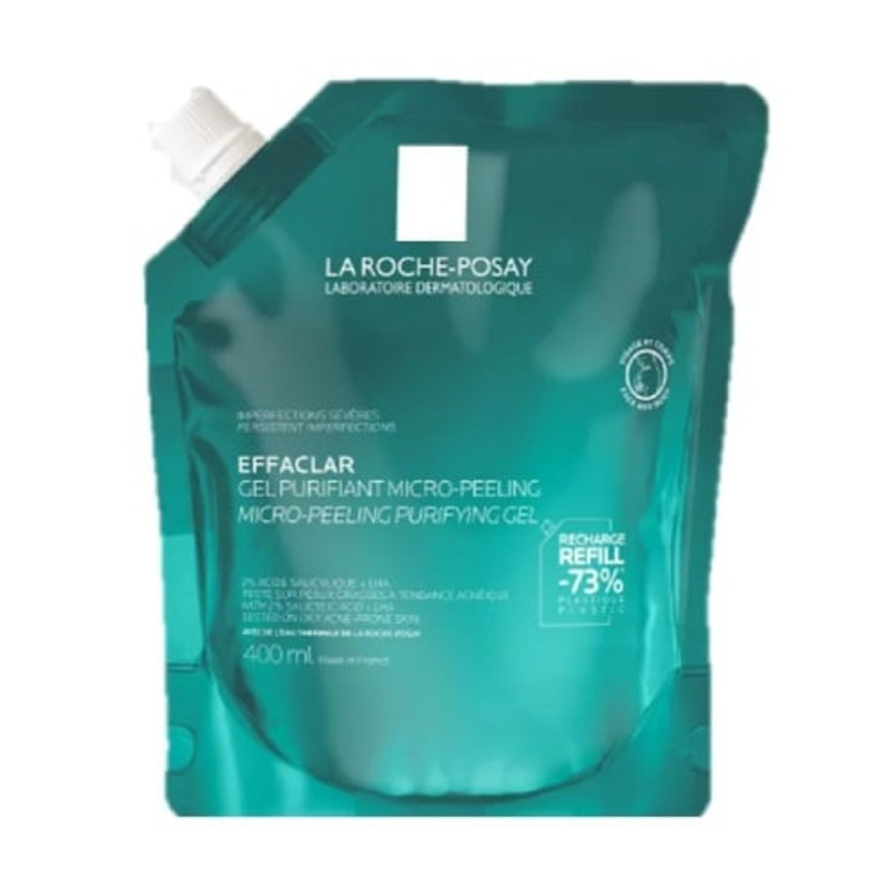 LA ROCHE-POSAY Effaclar Mikropeelingový gel náplň 400 ml