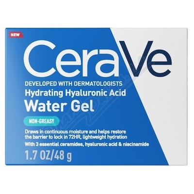 CeraVe Hydrating HA Water Gel hydratační gel krém s ceramidy pro všechny typy pleti 48 g