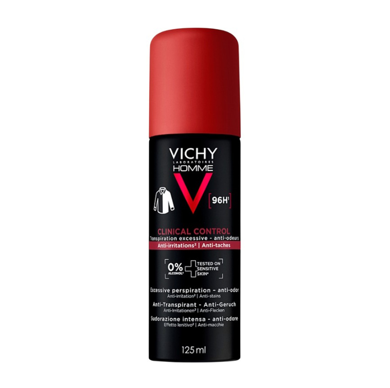 VICHY Homme Clinical control 96h deodorant sprej 125 ml