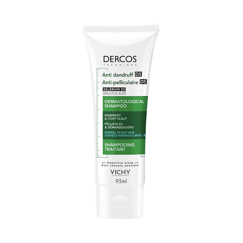Vichy Dercos Anti-Dandruff šampon proti lupům pro normální až mastné vlasy 95 ml