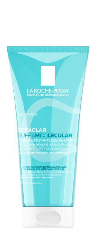 La Roche-Posay Effaclar Supramolecular čisticí gel proti lesknutí pleti a rozšířeným pórům 200 ml