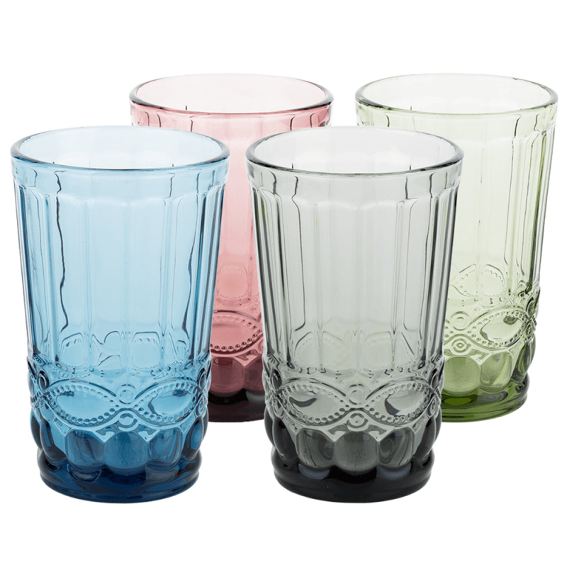 Set 4 sklenic na vodu, 350ml, SAVOY TYP 1
