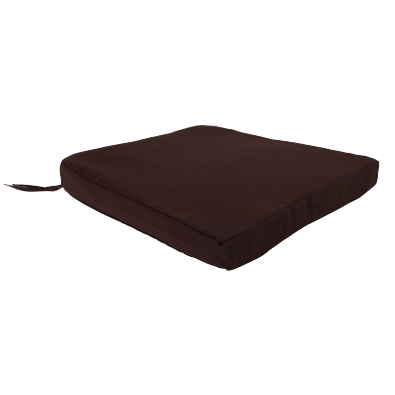 Polštář na zahradní sezení, tmavohnědá, LALILA