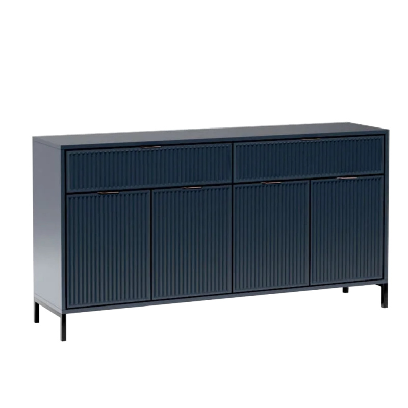 Komoda, indigo modrá, STYLE LS 1