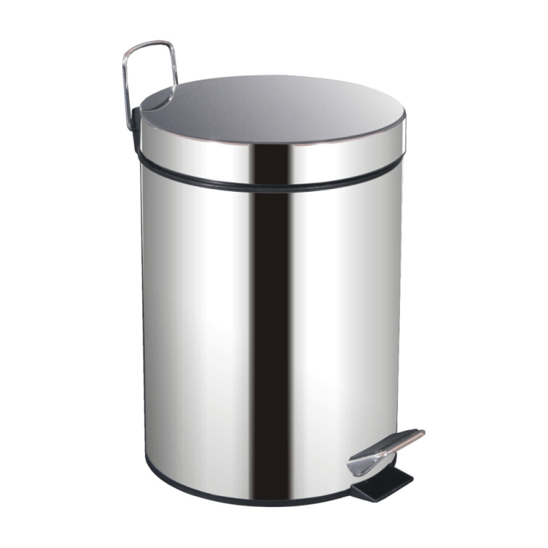 Odpadkový koš, nerezavějící ocel, 30 L, DUST P1, poškozené zboží