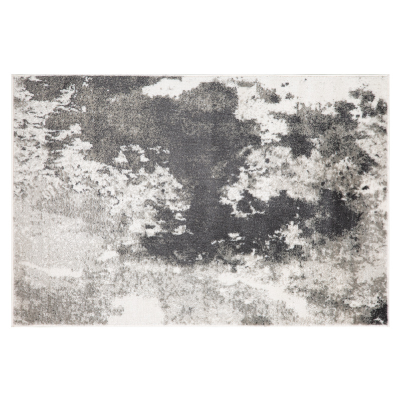 Koberec, černá/šedá,/bílá, 200x285, ESTELA TYP 3
