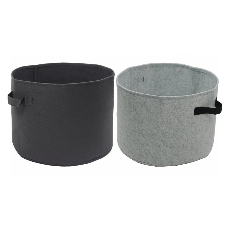 Pytel na pěstování, set 2 ks, černá/šedá, GROVIN TYP 1