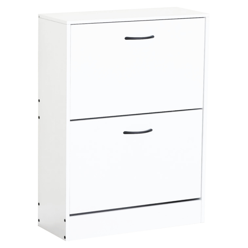 Botník, 2-řadý, bílá, BOTNIX