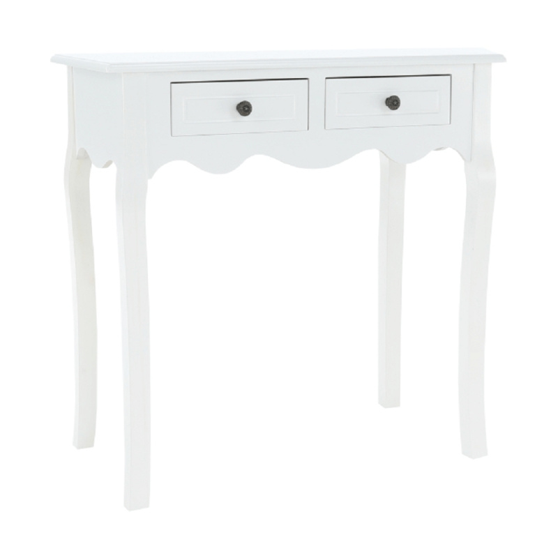 Toaletní stolek / toaletka, bílá, WAGNER 2 P2, poškozené zboží