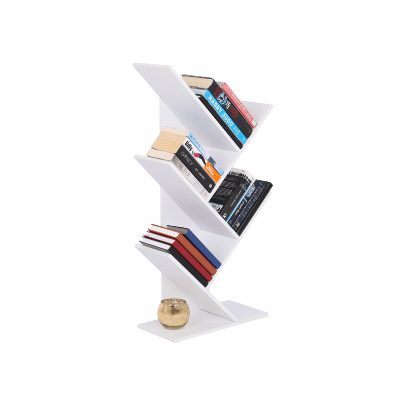 Regál, bílá, BAKI NEW TYP 3 P4, poškozené zboží