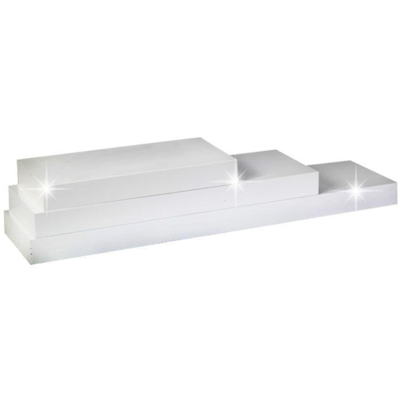 Police, bílý lesk, 120x25, GANA P7, poškozené zboží