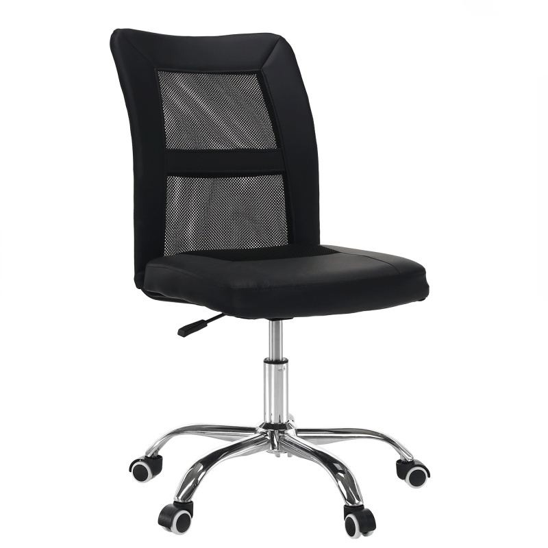 Kancelářské křeslo, černá/chrom, IDOR 2 NEW P1, poškozené zboží