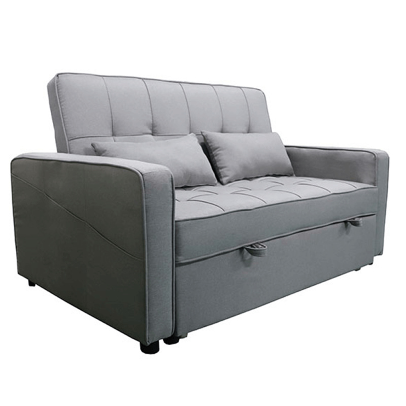 Rozkládací pohovka, šedá, FRENKA NEW P8, poškozené zboží