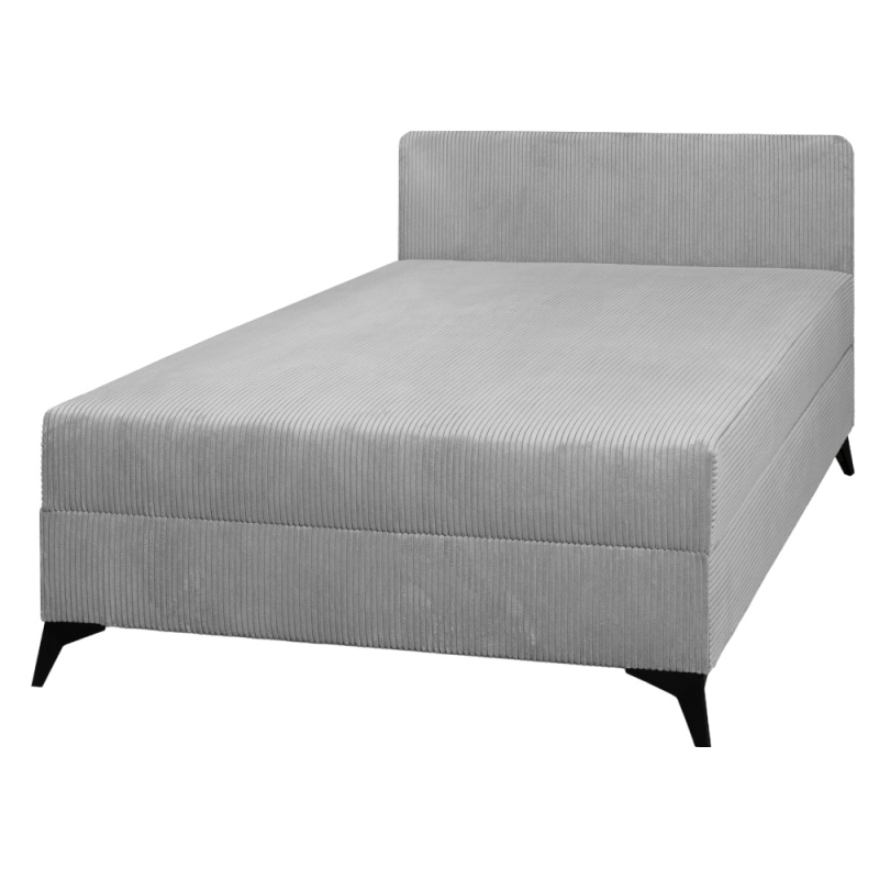 Válenda s úložným prostorem, 120x200, světle šedá, ISIB