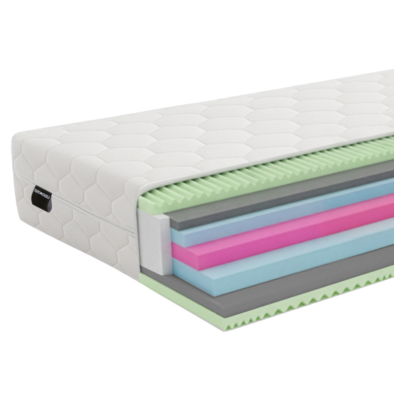 Matrace, pěnový, 90x200, LAYER