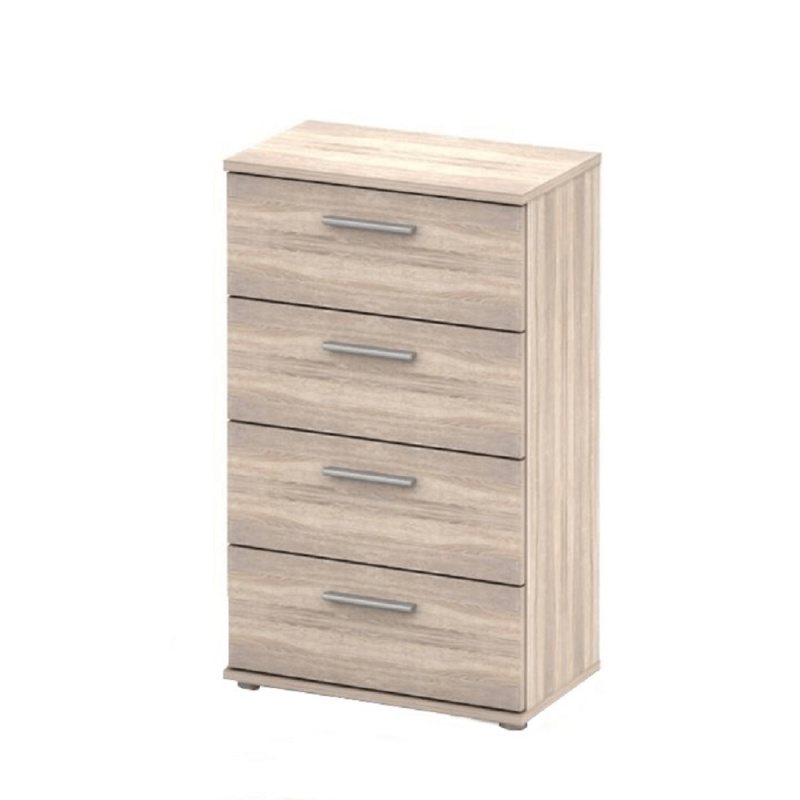 Komoda, dub sonoma, NOKO-SINGA 14 R2, rozbalené zboží