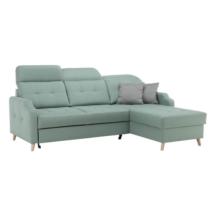 Univerzální sedací souprava, mentolová, BELMONT P2, poškozené zboží