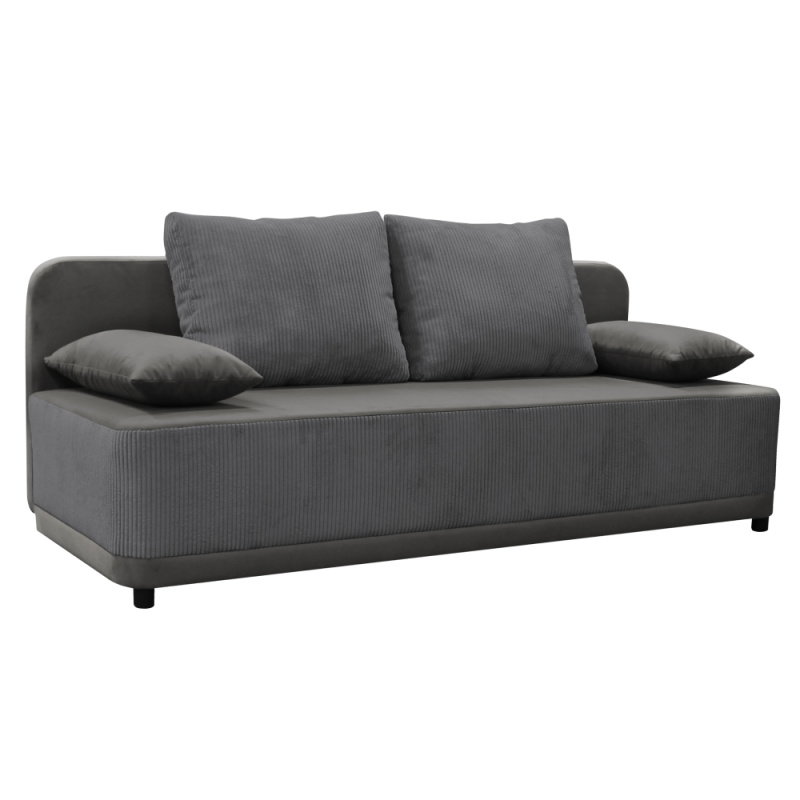 Rozkládací pohovka, šedá, SENTY P1, poškozené zboží