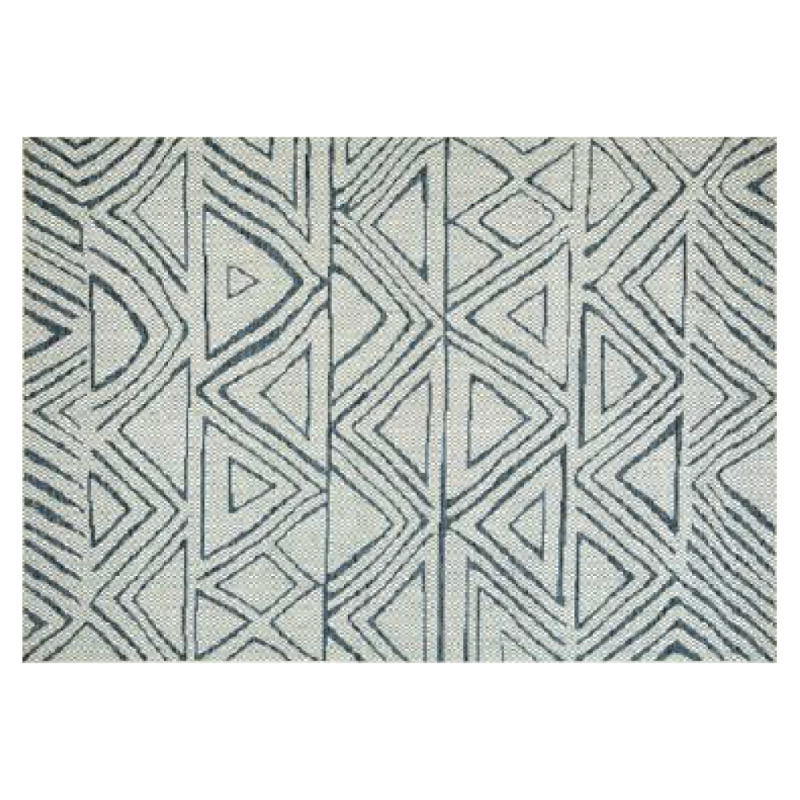 Terasový koberec, béžová/šedá, 160x230, KLYDE TYP 2