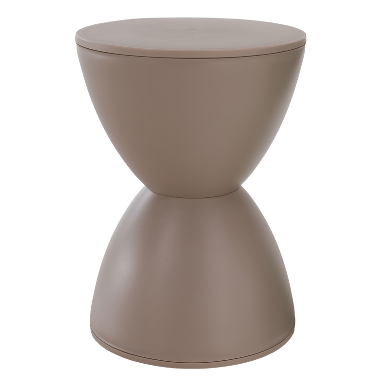 Taburet, béžová, plast, ABRAM RP1, rozbalené zboží