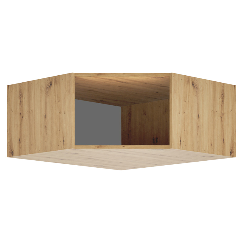 Korpus rohového nástavce, dub artisan, KREO