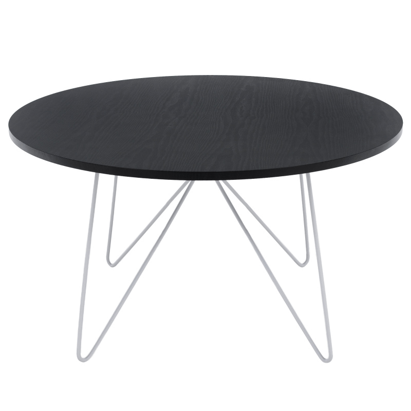 Konferenční stolek, černý dub/bílá MIKEL NEW RP1, rozbalené zboží