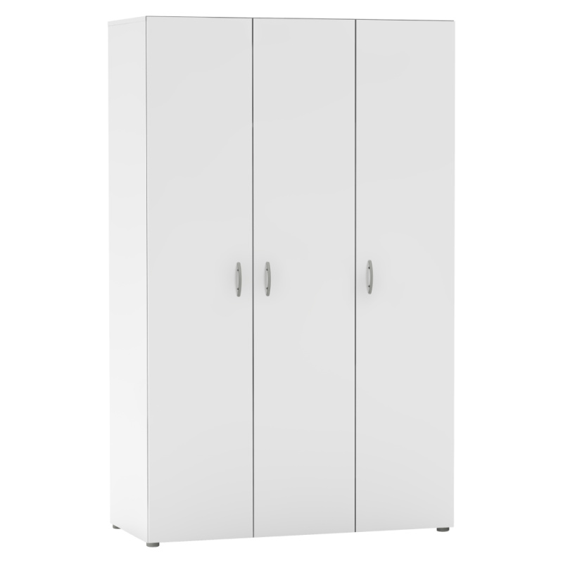 Skříň, třídveřová, bílá, RAMSA 3 P1, poškozené zboží