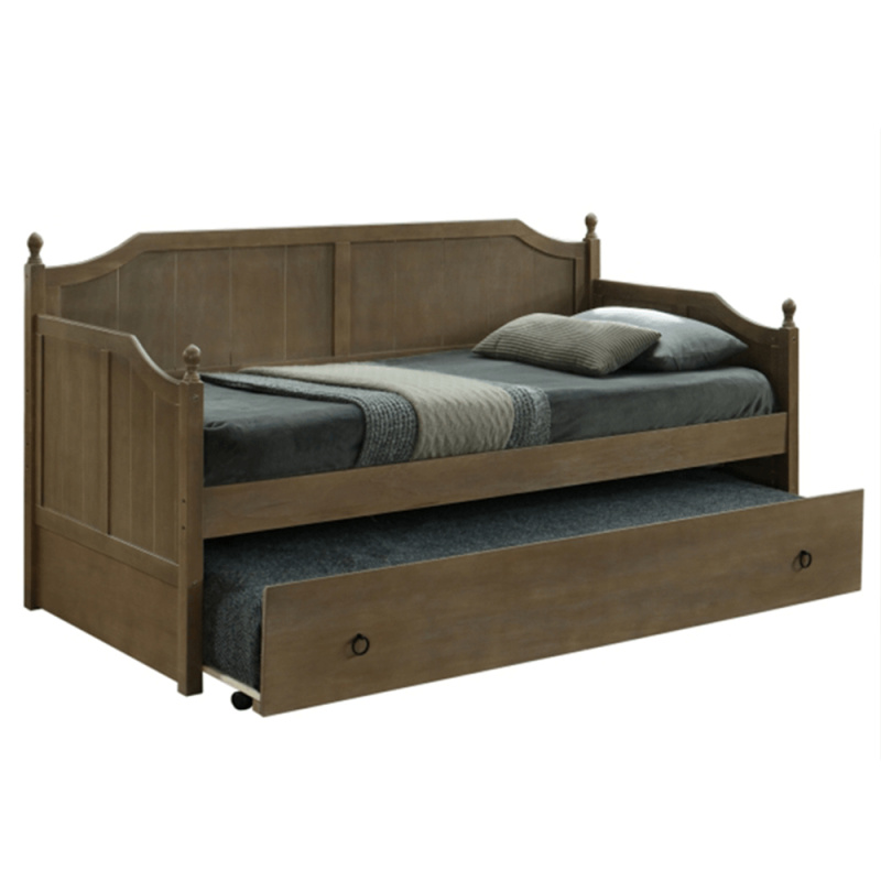 Postel s přistýlkou, 90x200, dub antický, BAROBA P8, poškozené zboží