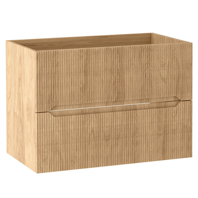 Skříňka pod umyvadlo, dub hikora, NOMI NO80