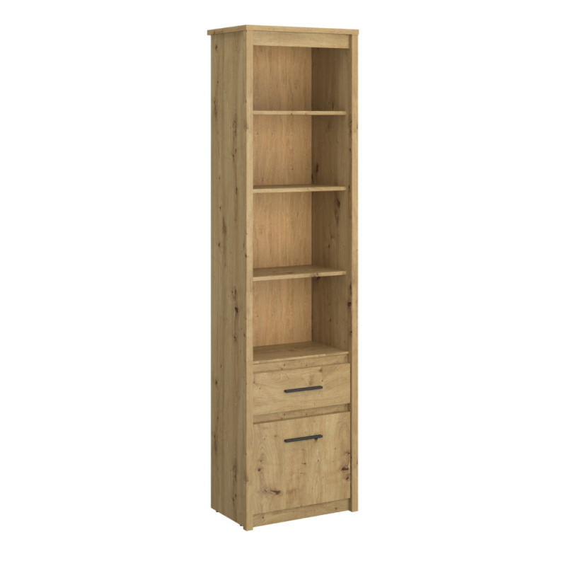 Otevřený regál 1D1S, dub artisan, AIRON P1, poškozené zboží