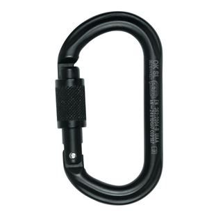 Petzl Ok Screw-Lock black karabina M33SLN