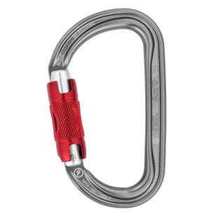 Karabina Petzl Am'D Twist-Lock - red