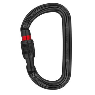 Karabina s pojistkou Petzl Am'D Screw-Lock - black