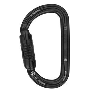 Karabina Petzl Am'D Twist-Lock - black