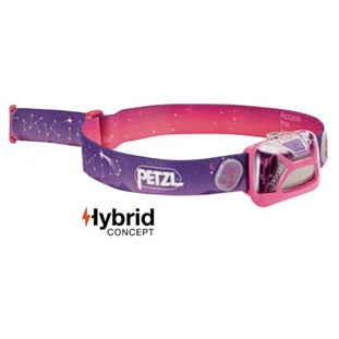 Petzl Tikkid dětská čelovka růžová