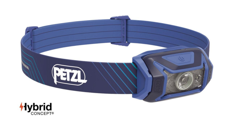 Čelovka PETZL Tikka Core 2022, modrá, 450 lm - E067AA01