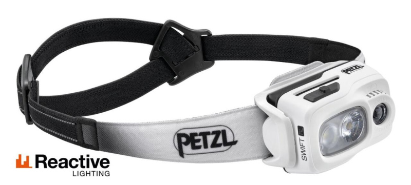 Petzl čelovka swift rl 2023 bílá