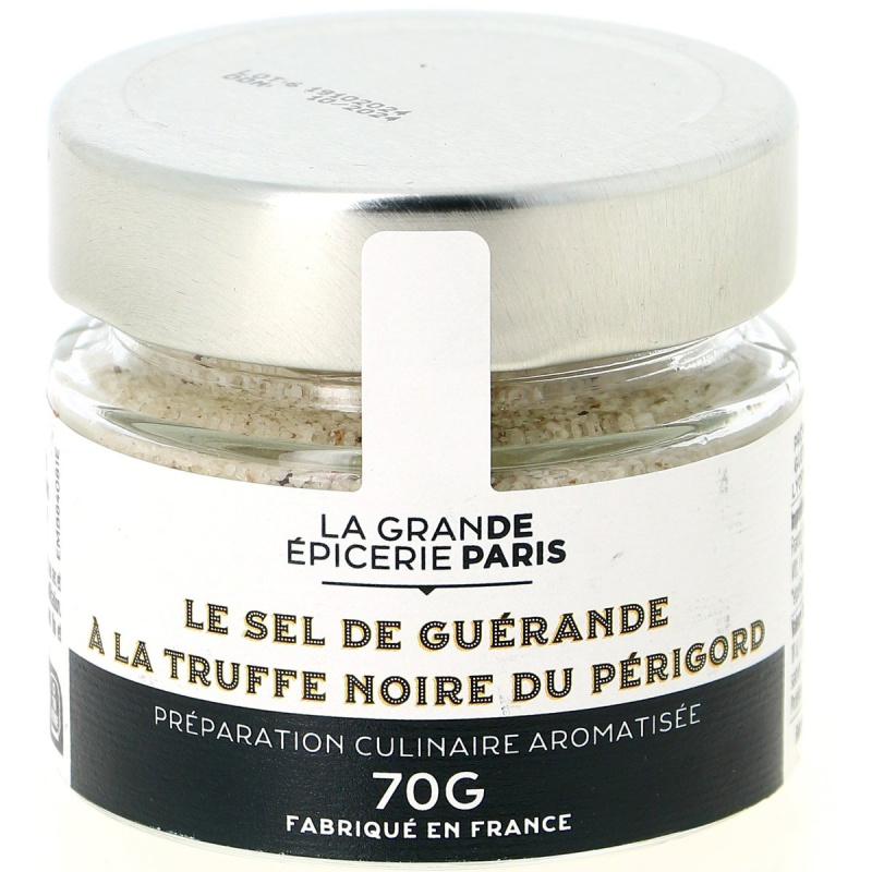 La Grande Épicerie Jedlá sůl Guérande s mrazem sušenými černými lanýži