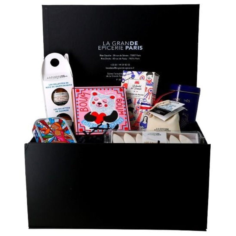 La Grande Épicerie de Paris Blue Luxury dárkový koš