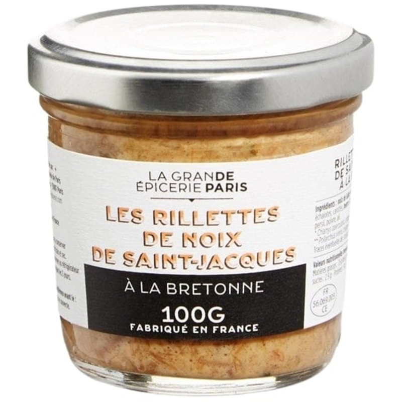 La Grande Épicerie Hřebenatkové rillettes à la Bretonne
