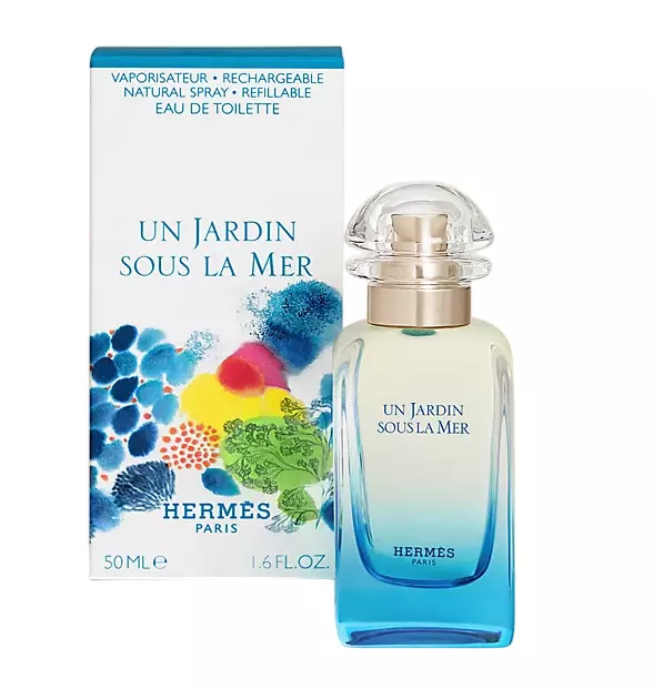 HERMÈS Un Jardin Sous la Mer toaletní voda plnitelná unisex 50 ml